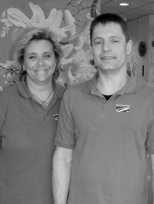 Bild zeigt Frank und Jana Matthies