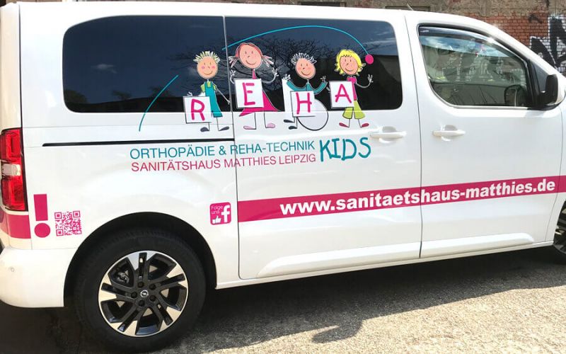 Auto vom Sanitätshaus Matthies Leipzig